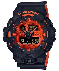 สินค้า นาฬิกา รุ่น GA-700BR Casio G-Shock สายเรซิ่น ผู้ชาย รุ่นGA-700BR-1A ของแท้ 100% ประกันศูนย์ CMG 1 ปีจากร้าน MIN WATCH