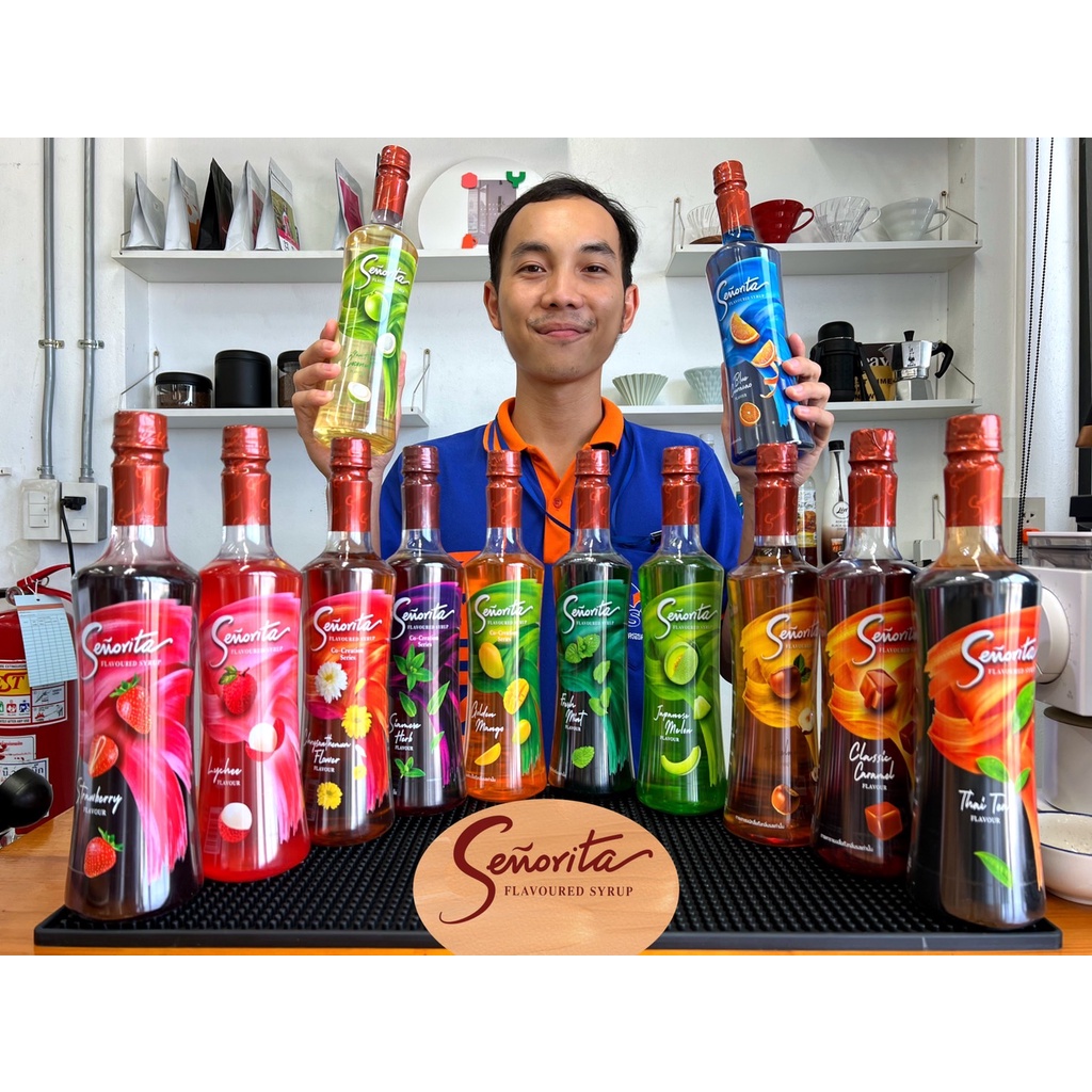 Senorita เมล่อน ญี่ปุ่น ไซรัป 750 มล. (6104) ซินญอริต้า Japanese Melon