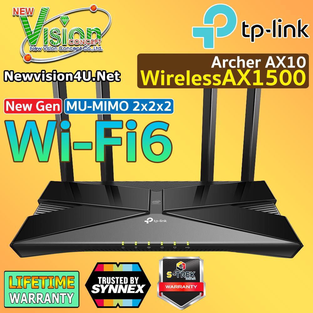 BEST SELLER TP-LINK Archer AX10 Wireless AX1500 Wi-Fi 6 Router shipped ...