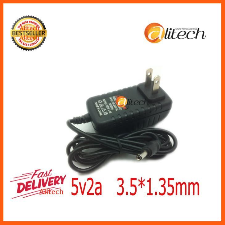 Best Quality Alitech DC อะแดปเตอร์ Adapter 5V 2A 2000mA (DC 3.5*1.35MM) สำหรับ IP CAMERA อุปกรณ์เสริมรถยนต์ car accessories อุปกรณ์สายชาร์จรถยนต์ car charger อุปกรณ์เชื่อมต่อ Connecting device USB cable HDMI cable