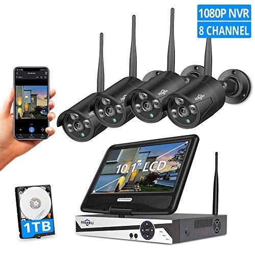 1080P CCTV Home Security Camera System Wireless Outdoor with 1TB HDD Waterproof