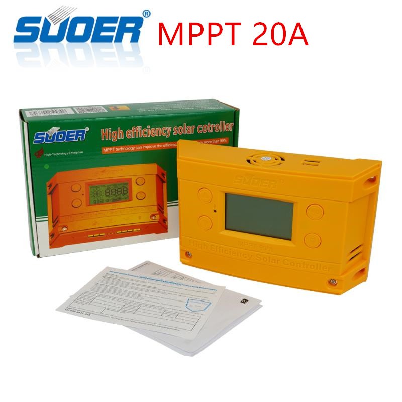 Best Saller Suoer Mppt Charge Controller 20a 12v/24v Solar System Battery Charge Controller 20a St-H1220 Adapter Hdmi Dlink Tplink แบต 3.7 V เครื่องฟื้นฟู แบต 7.4 V เครื่องชาร์จ. 