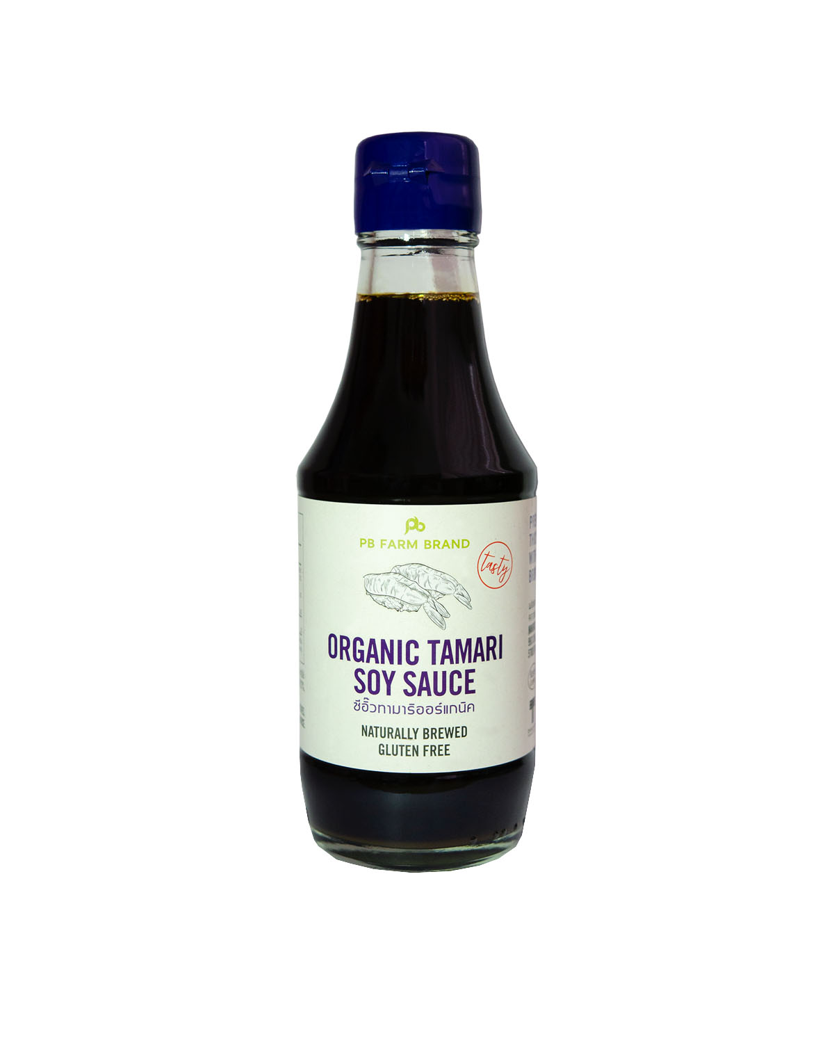 PB Farm Organic Tamari Soy Sauce ซีอิ๊วทามาริออร์แกนิค ตราพีบี ฟาร์ม (200ml)