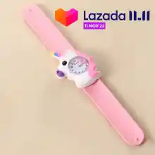 ภาพขนาดย่อของภาพหน้าปกสินค้านาฬิกาข้อมือเด็กรูปการ์ตูน นาฬิกาม้ายูนิคอร์น นาฬิกาเด็กผู้หญิง นาฬิกาเด็กผู้ชาย จากร้าน FaCai2088 บน Lazada