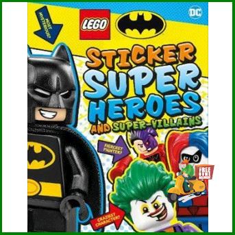 Enjoy Life LEGO BATMAN: STICKER SUPER HEROES AND SUPER-VILLAINS