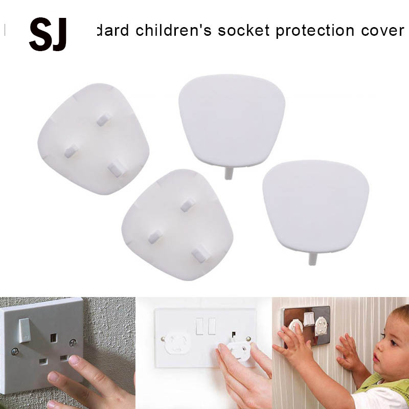 12/24/48pcs Plug Socket Covers Babies Kids Safety Protector for UK 3