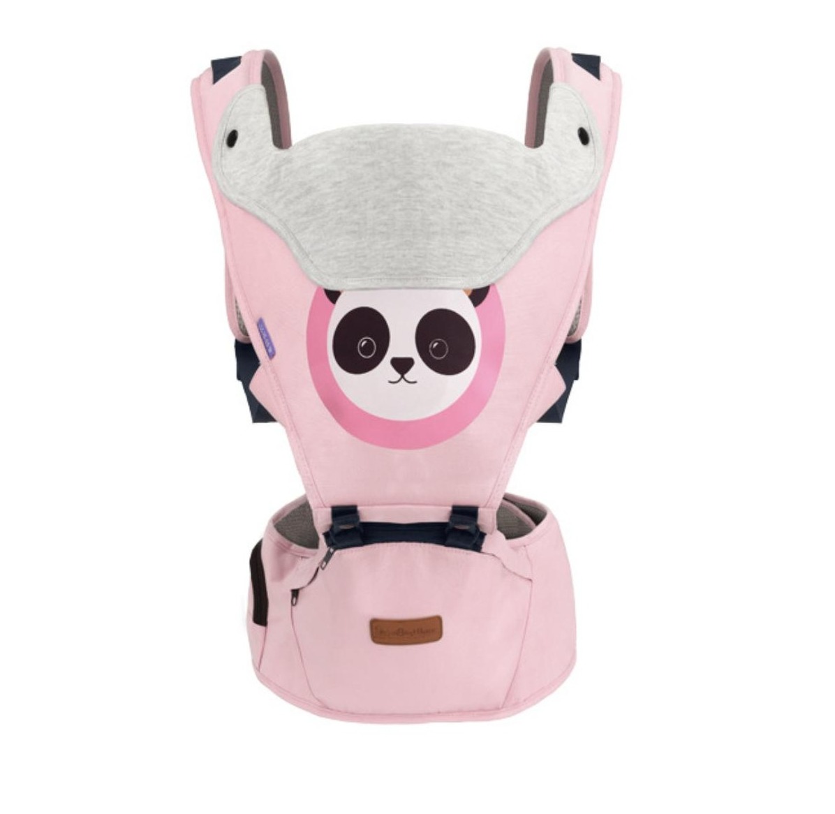 Best Baby เป้อุ้มเด็ก Baby Carriers Backpack Hipseat 4in1 สามารถนั่งและนอนได้ สะพายหน้าและสะพายหลังได้ (แรกเกิด-3ปี)/สีชมพู