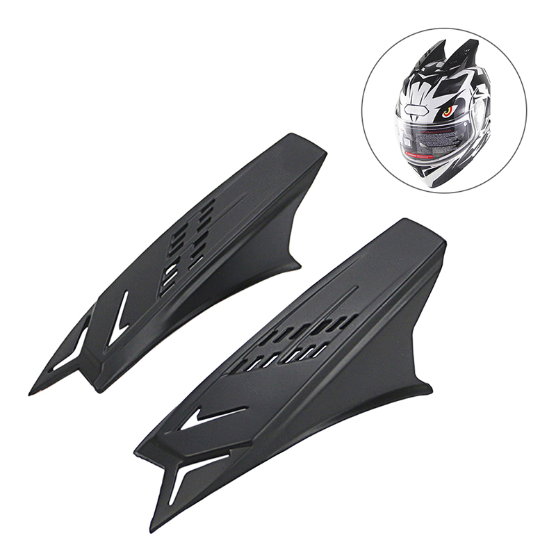 New 1pair Helmet Horns Motocross Modification Accessories Motorcycle