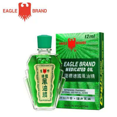 น้ำมันตรานกอินทรีย์ Eagle Brand Oil 12ml.