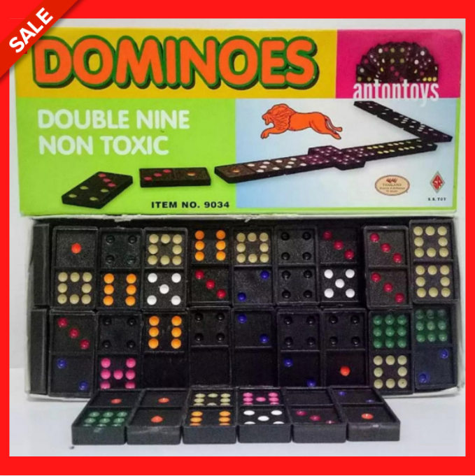 โนมิโน่ เกมส์ โดมิโน่ กล่องใหญ่ 54 / 28  ตัว Domino ของเด็กเล่น