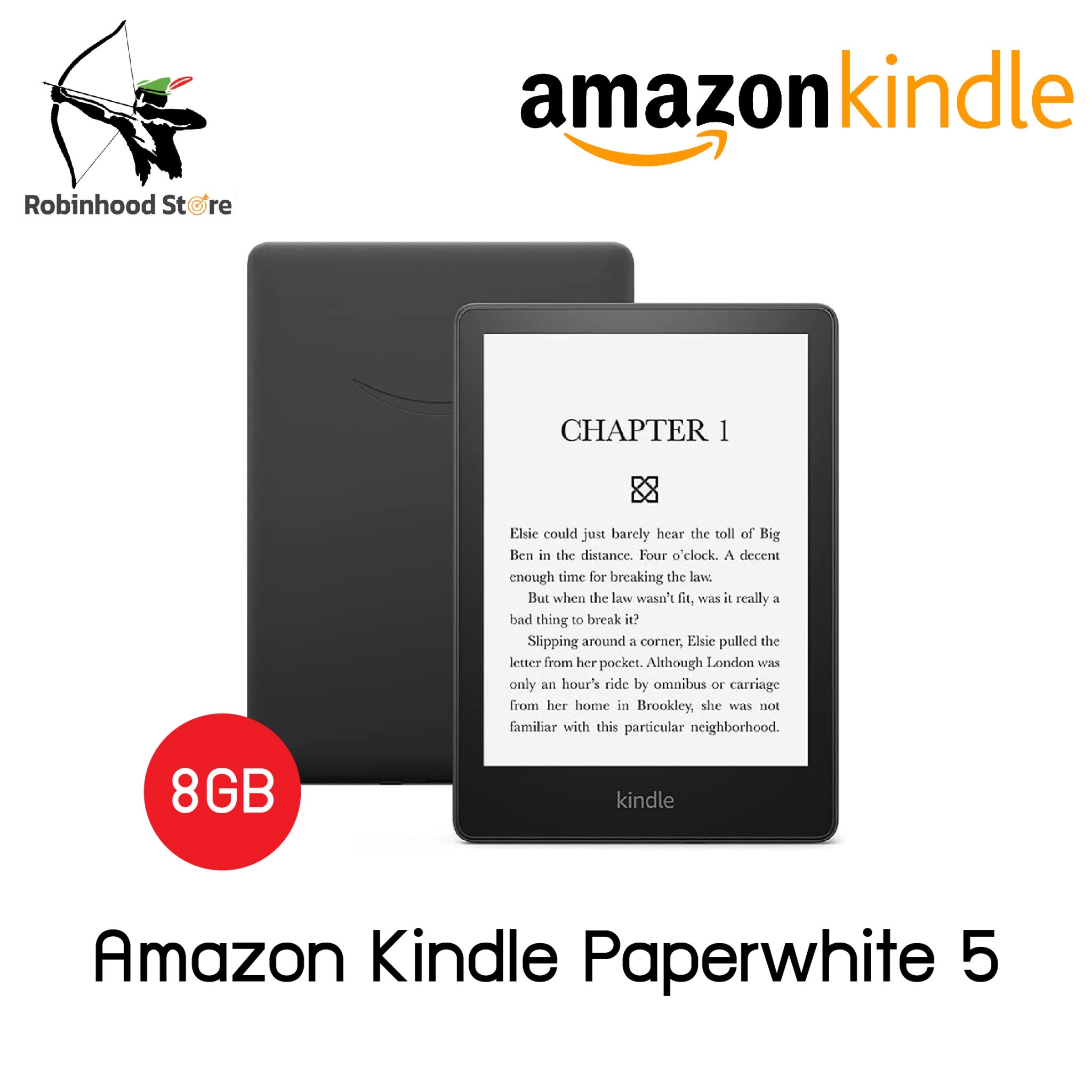 Amazon Kindle Paperwhite 5 (11th Generation) (2021) E-Reader หน้าจอ 6.8 ...