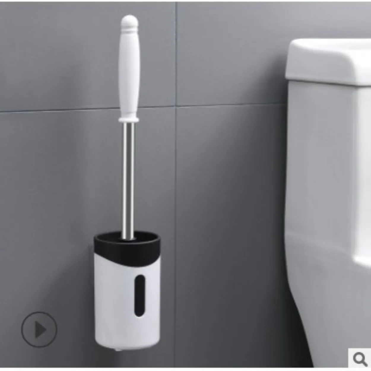 แปรงล้างห้องน้ำ(ติดผนัง-โมเดอร์น-ทรงกลม) แปรงล้างห้องน้ำ แปรงขัดห้องน้ำ