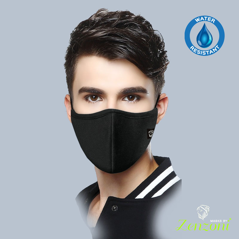 Fashion 100% Woven Cotton Face Masks - NANO Water Resistant