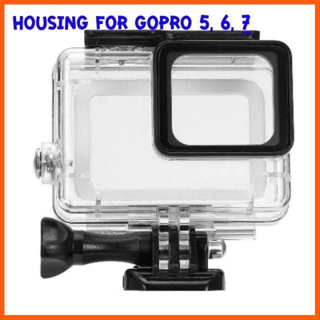 SALE 🔥ส่งฟรีๆๆๆๆๆๆๆๆๆ🔥เคสกันน้ำ​ gopro​5/6/7​ gopro​ Housing​ for​ 5,6,7 อุปกรณ์เสริม กล้องไฟและอุปกรณ์สตูดิโอ กล้องวงจรปิด