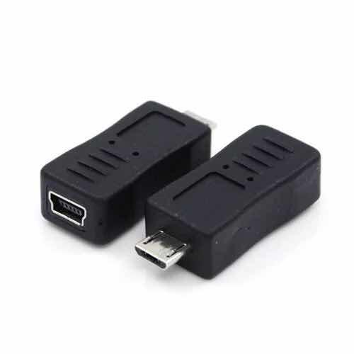 Mini USB ไปเป็น Micro USB ( Mini USB Female to Micro USB Male Adapter )
