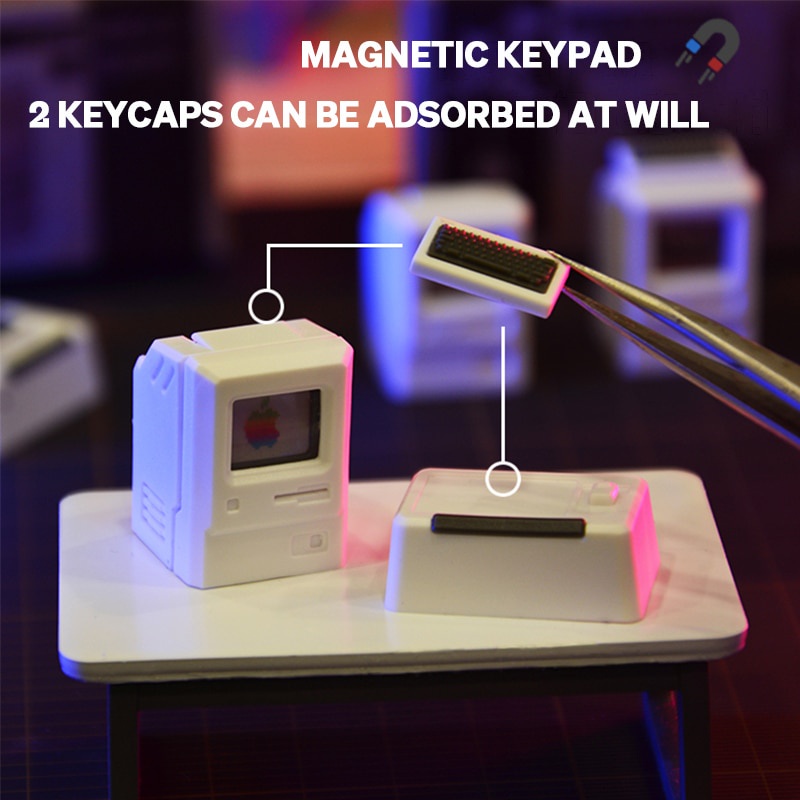 Key Mac Collator Macintosh Keycapsคีย์แคปแมค เป็นแม่เหล็ก เปลี่ยนหน้าได้น่ารักสุดยอดจ้า ...