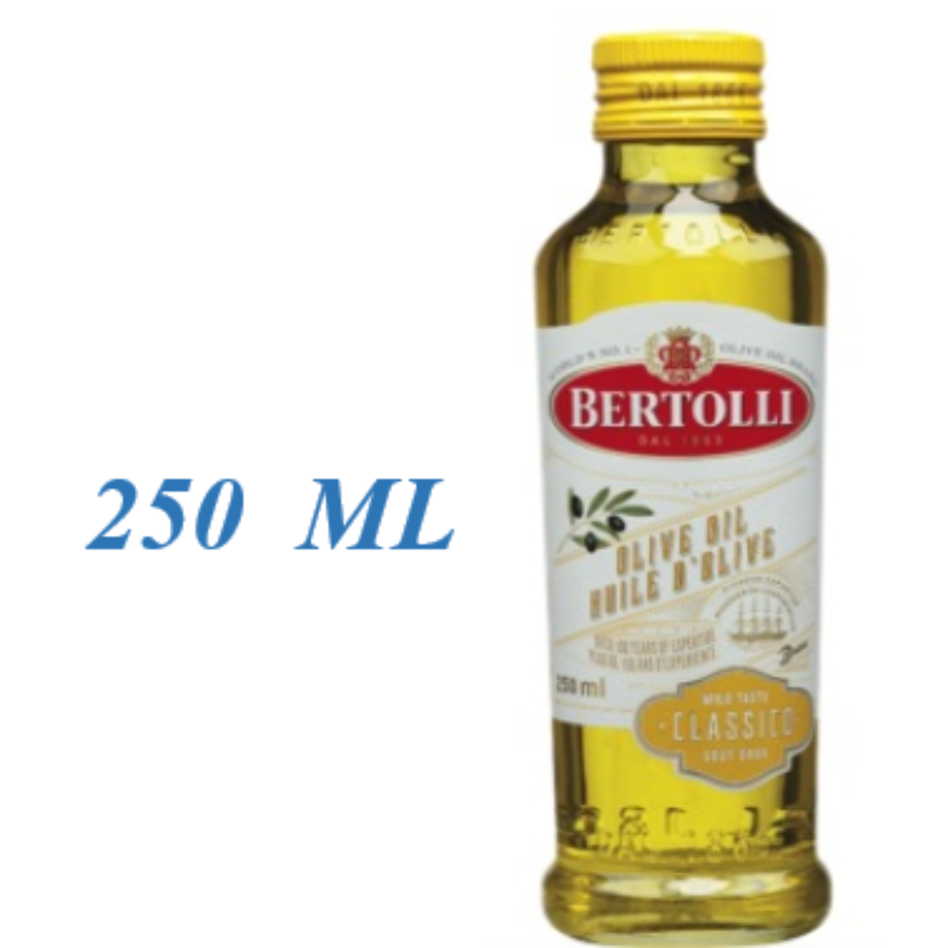 น้ำมันมะกอก Bertolli , Olive Oil (Classico) ขนาด 250 ML