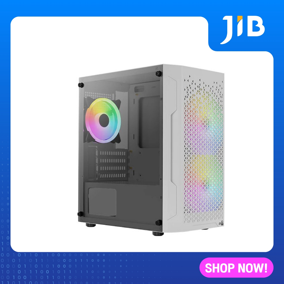 CASE (เคส) AEROCOOL TRINITY MINI WHITE (TRINITY MINI-G-BK-V3) (MICRO ...