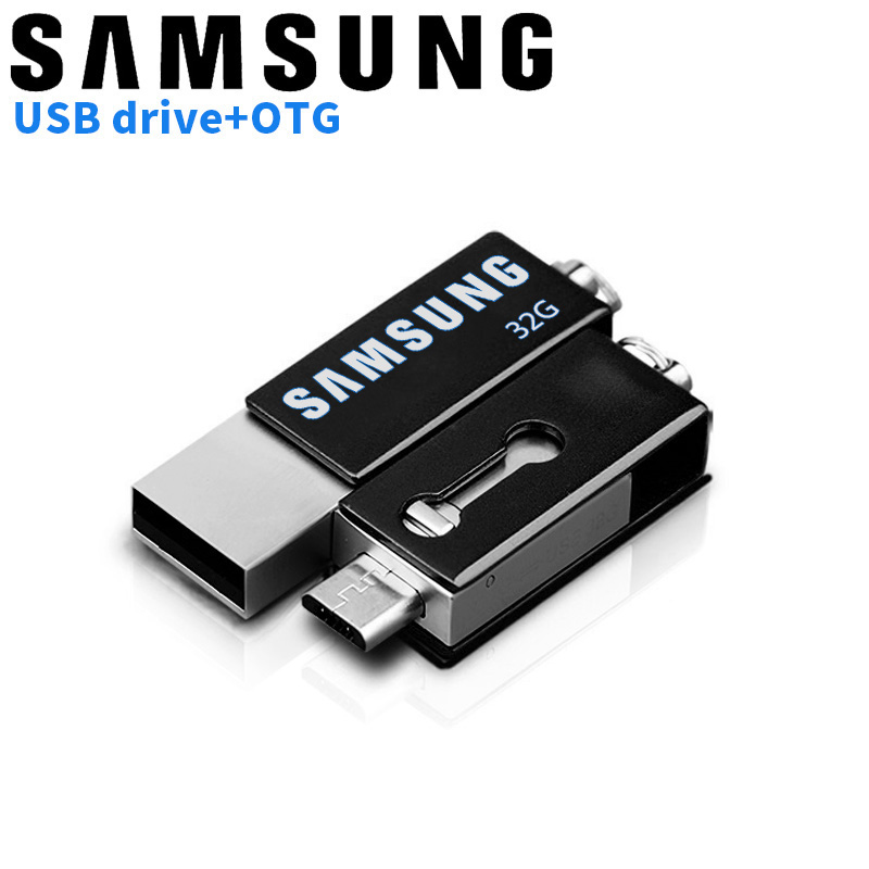 SAMSUNG 32GB 2 in 1 USB 2.0 Micro OTG Flash Drive Memory USB Pendrive Android And Computer