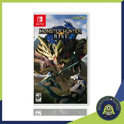 Monster Hunter Rise Nintendo Switch game (เกมส์ Nintendo Switch)(ตลับเกมส์Switch)(แผ่นเกมส์Switch)(ตลับเกมส์สวิต)(Monster Hunter Rise Switch)