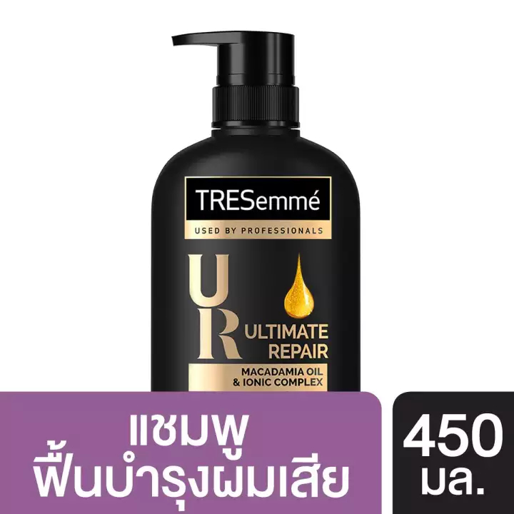 Tresemme Keratin Smooth Shampoo 425ml. เทรซาเม่ เคราติน สมูท แชมพู 425 ...