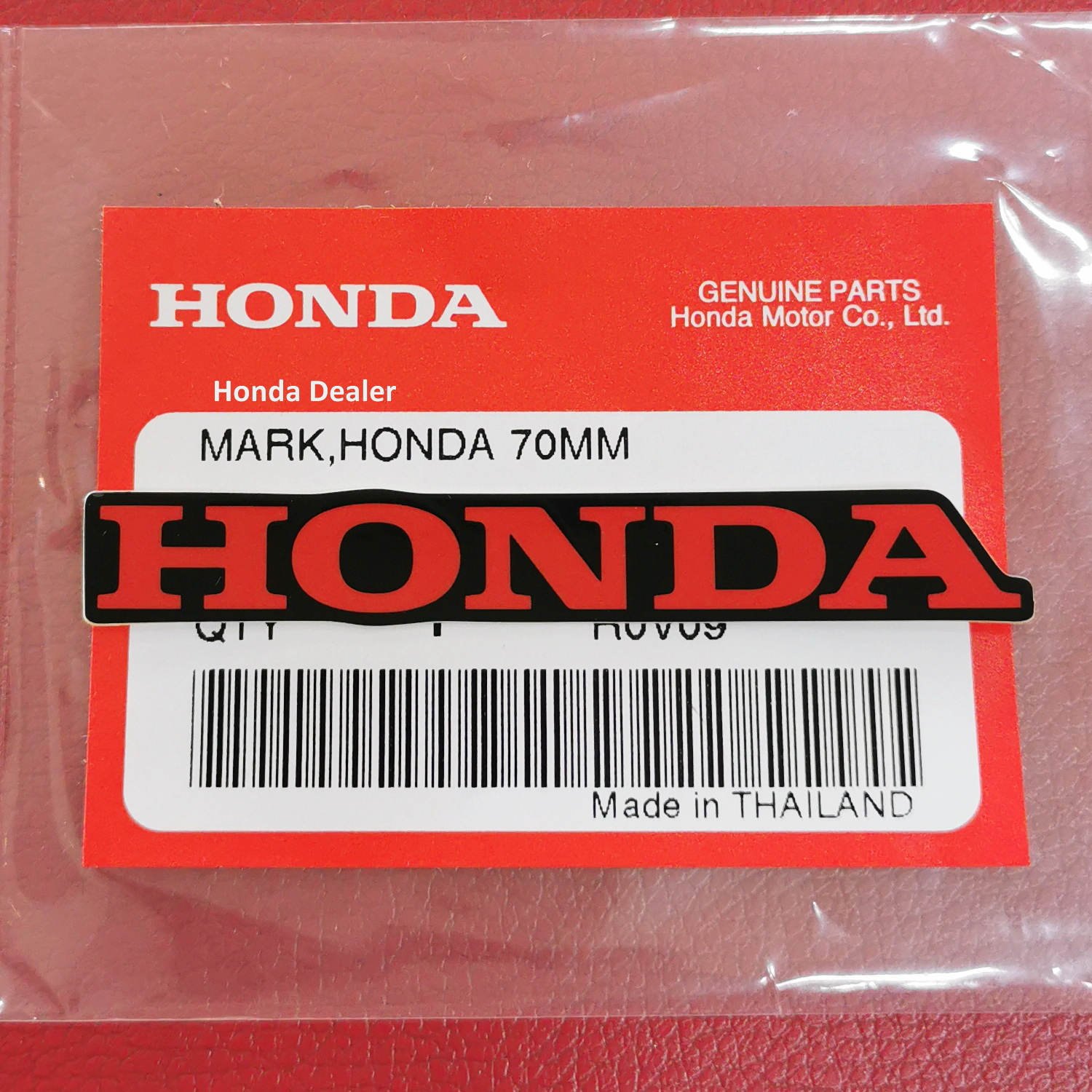 สติ๊กเกอร์ Logo Honda แท้