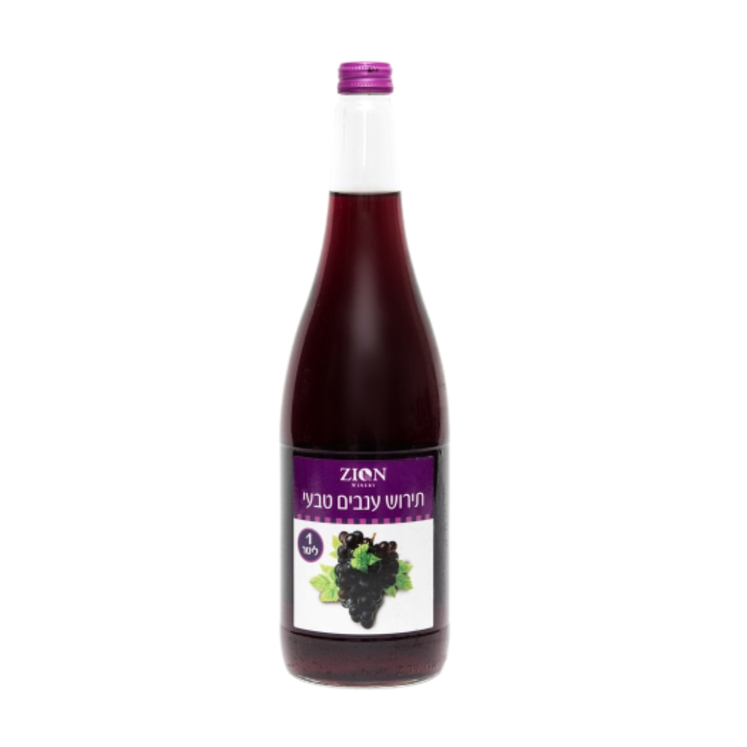 Tirosh Grape Juice Zion Winery 1 lt Kosher น้ำองุ่นคุณภาพดี 100 น้ำ
