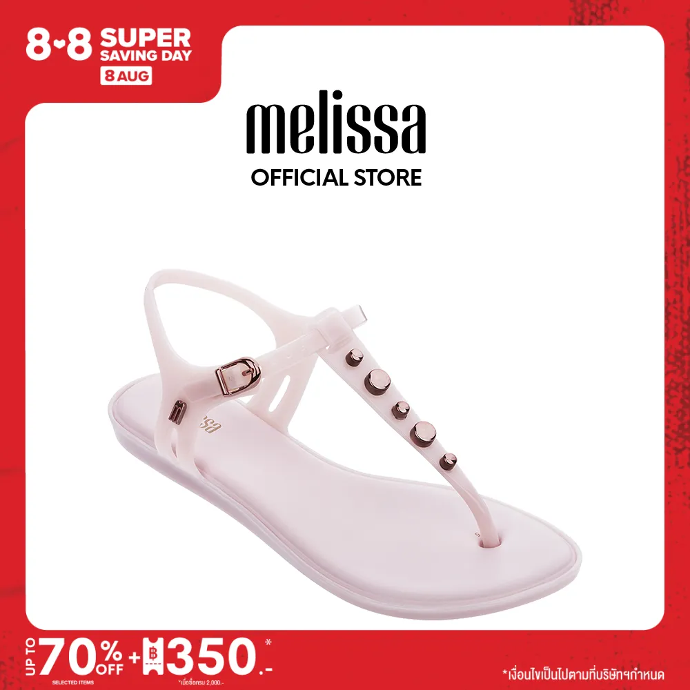 MELISSA รองเท้าแตะรัดส้น รุ่น MELISSA SOLAR V 32895 รองเท้าส้นแบน รองเท้าลำลอง รองเท้ารัดส้น รองเท้าพลาสติก เมลิสซ่า
