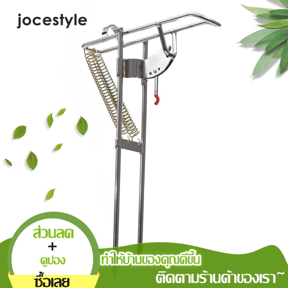 Jocestyle อัตโนมัติฤดูใบไม้ผลิคู่มุมขั้วโลกปลา Bracket เบ็ดตกปลาผู้ถือ