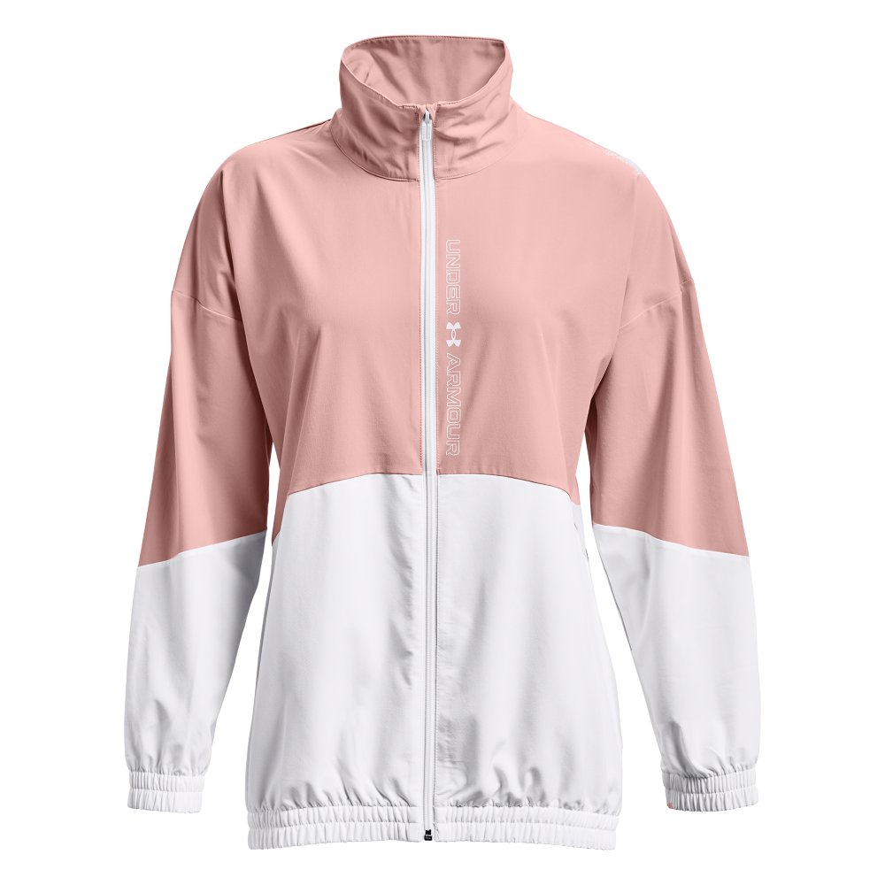 Under Armour UA Women's Woven Oversized FullZip Jacket อันเดอร์ อาร์เม
