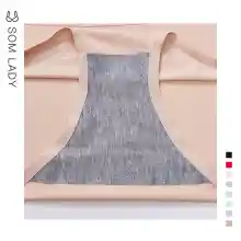 ภาพขนาดย่อของภาพหน้าปกสินค้าSOM LADY กางเกงใน กางเกงในผู้หญิง กางเกงในไร้ขอบ ไร้รอยต่อ กางเกงในผ้าไหม กางเกงในสีพื้น A04 จากร้าน SOM LADY บน Lazada ภาพที่ 5