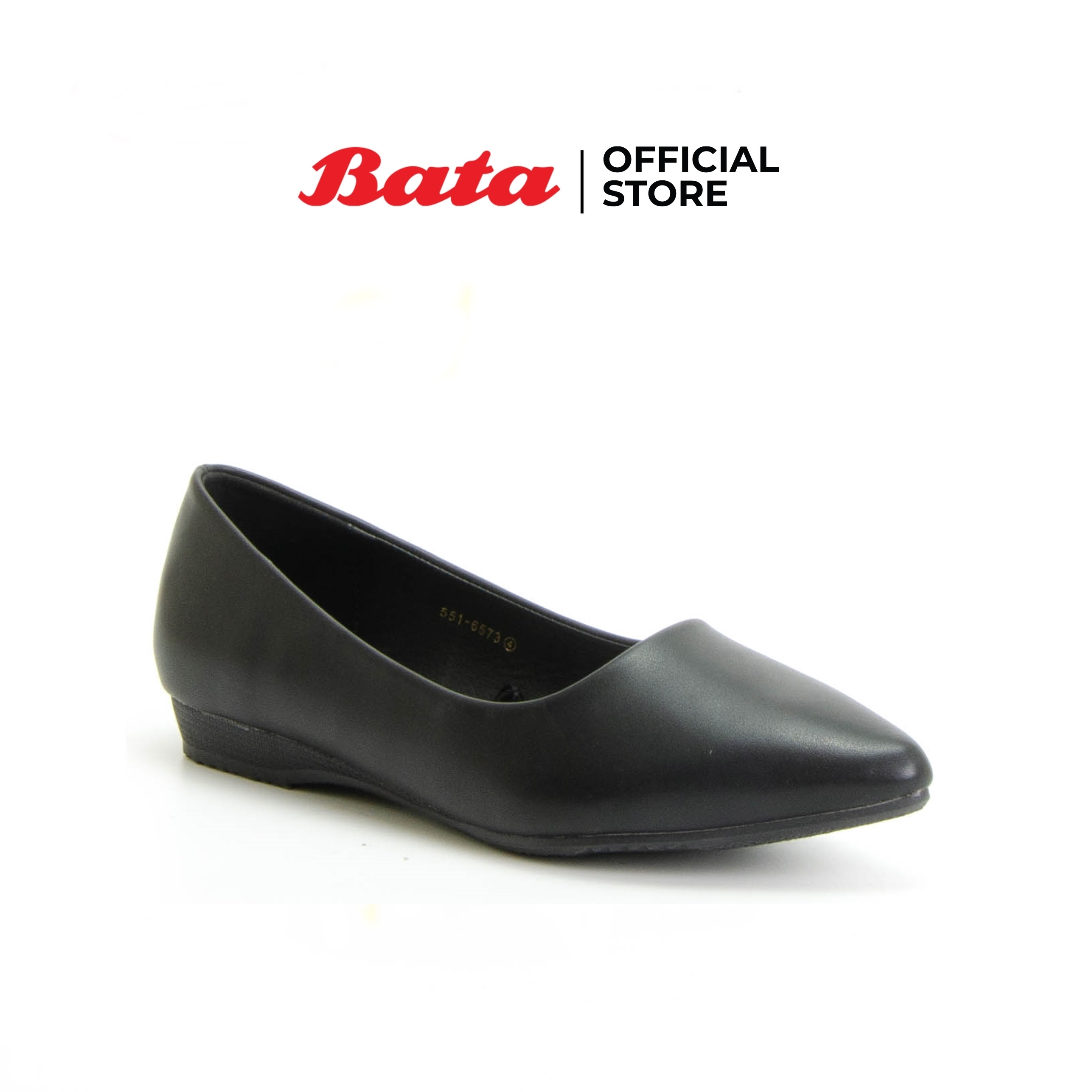Bata รองเท้าลำลองผู้หญิง LADIES'CASUAL DRESS สีดำ รหัส 5516573 Ladiesflat Fashion