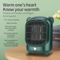 Electric Heater Desktop Mini PTC Heater Fast Heat Silent Heater Portable Household Office Electric Warmer