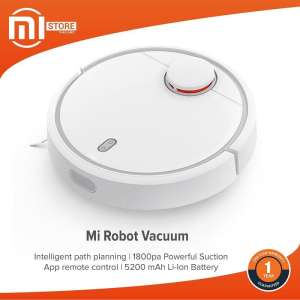 Mi Robot Vacuum - หุ่นยนต์ดูดฝุ่นอัจฉริยะ รับประกัน 1 ปี ศูนย์วีเซิร์ฟพลัส