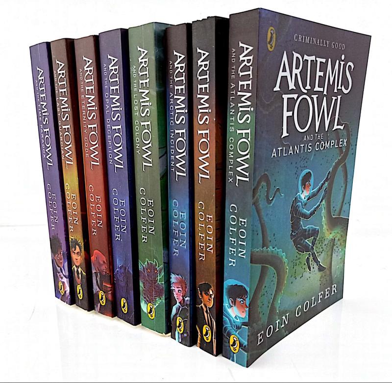 Artemis Fowl 8 books set,English novel book for children | Lazada 
