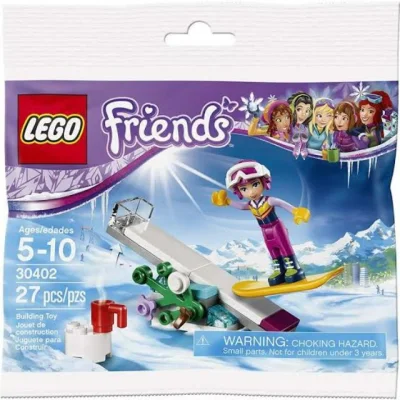 LEGO Friends -Snowboard Tricks Polybag (30402)