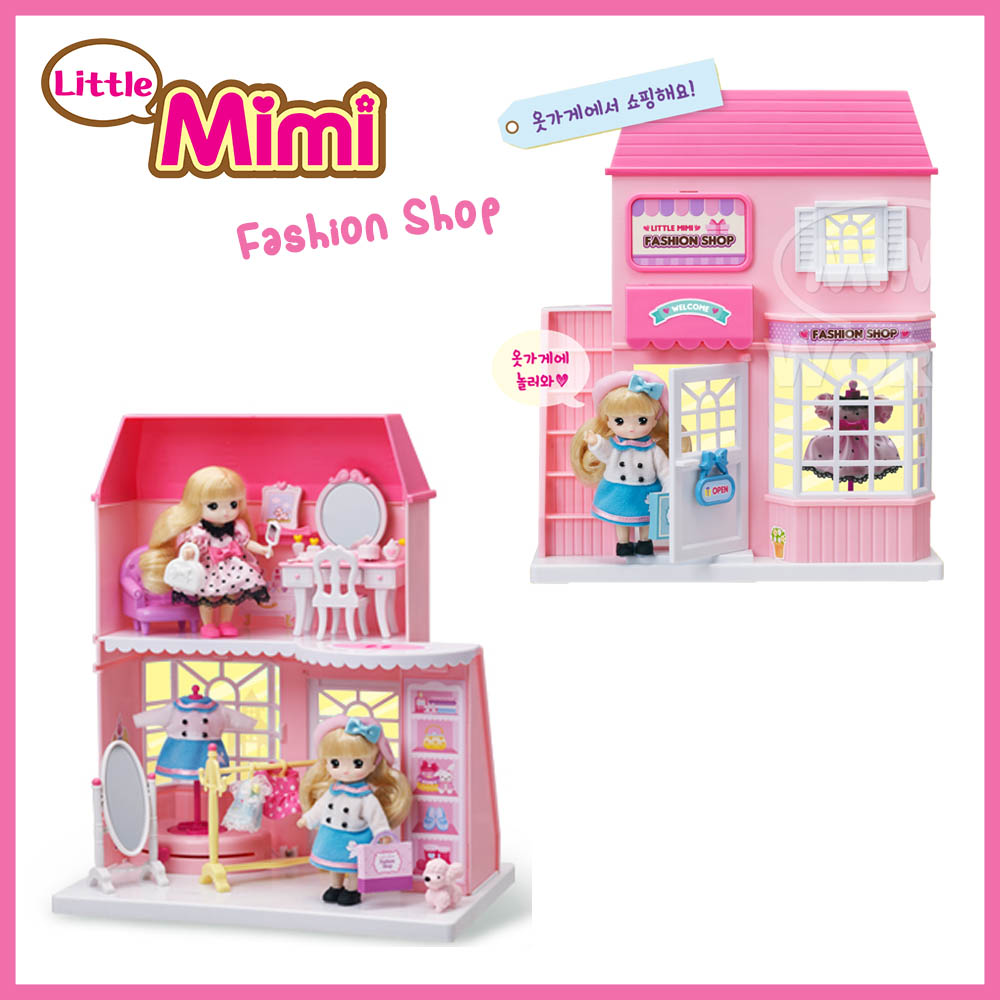 บ้านตุ๊กตา ลิตเติ้ลมีมี่ รุ่น ร้านขายเสื้อผ้า Little Mimi Fashion Boutique