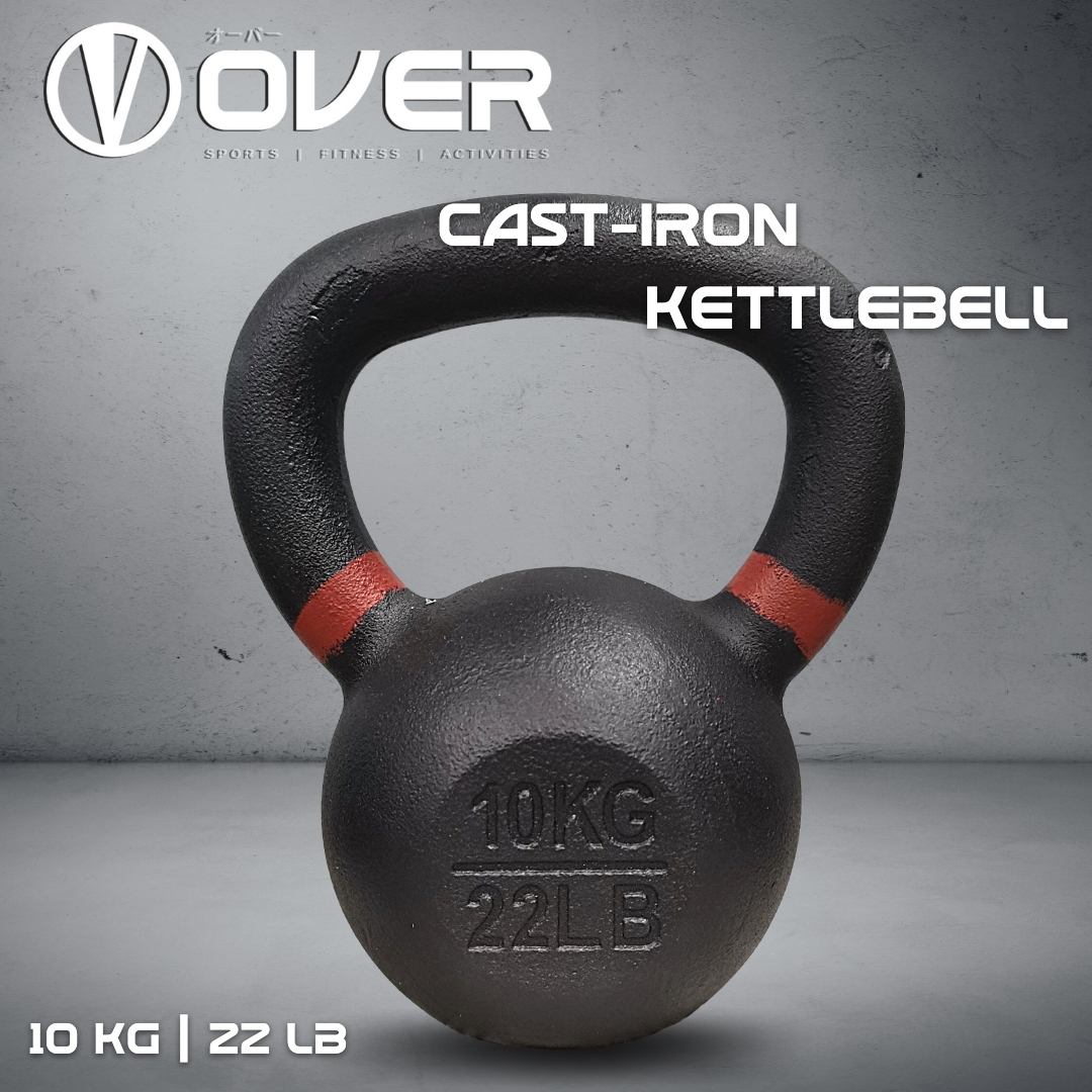 10kg.Kettlebell ลูกตุ้มยกน้ำหนัก Dumbbell เคตเทิลเบล ดัมเบลหูหิ้ว