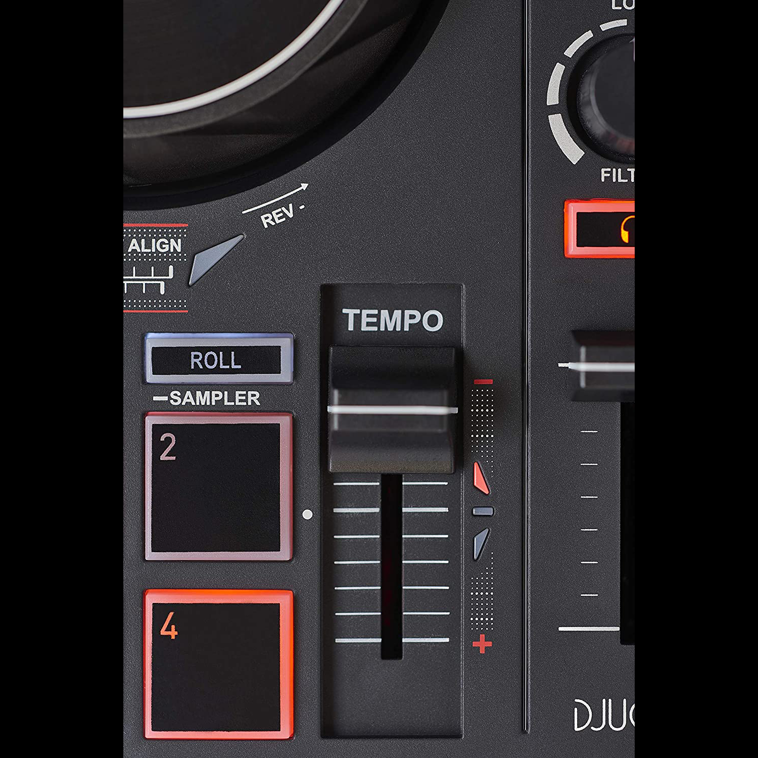 Hercules DJ Control Impulse 200 USB DJ Controller แบบ 2 แทร็ค ใช้ได้