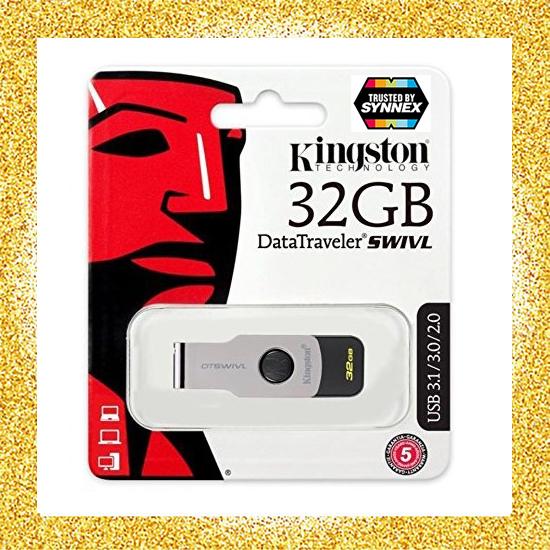 (ของแท้)KINGSTON DTSWIVL 32GB USB3.0 (DTSWIVL-32GB)