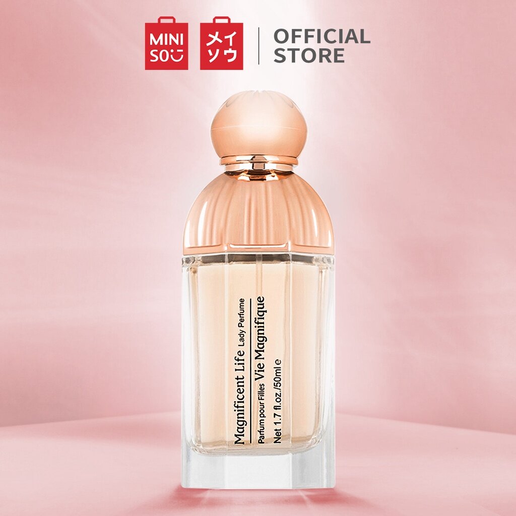 MINISO น้ำหอมผู้หญิง น้ำหอมติดทนนาน น้ำหอม Magnificent Life Lady Perfume เวอร์ชั่นใหม่ของ Champagne Life Lady Perfume