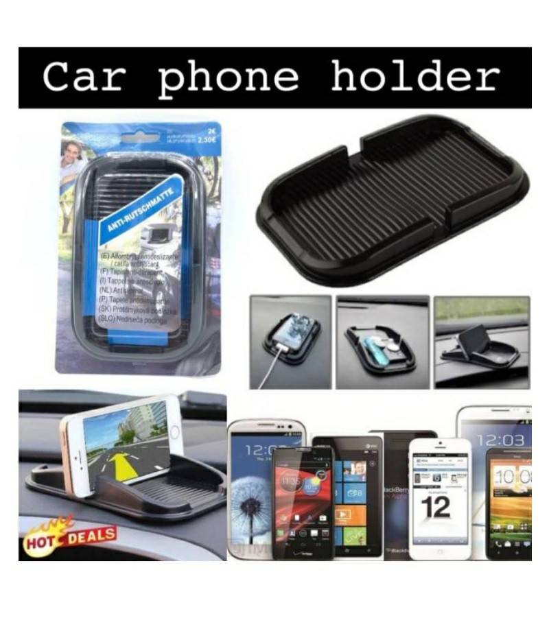 PK.Minimal Car phone holder แผ่นซิลิโคนตั้งโทรศัพท์ในรถอเนกประสงค์