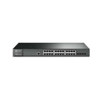 TP-Link T2600G-28TS (TL-SG3424)  JetStream 24-Port Gigabit L2 Managed Switch with 4 SFP Slots