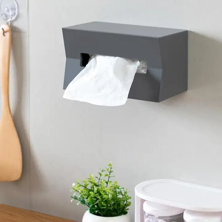 wall mounted tissue box cover