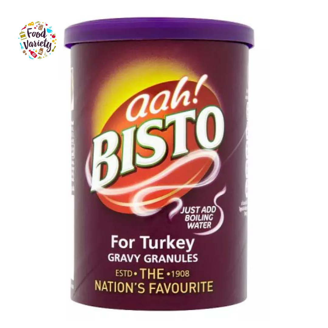 Bisto For Turkey Gravy Granules 170g ซอสผงสำหรับทำน้ำเกรวี รสไก่งวง ตราบิสโต