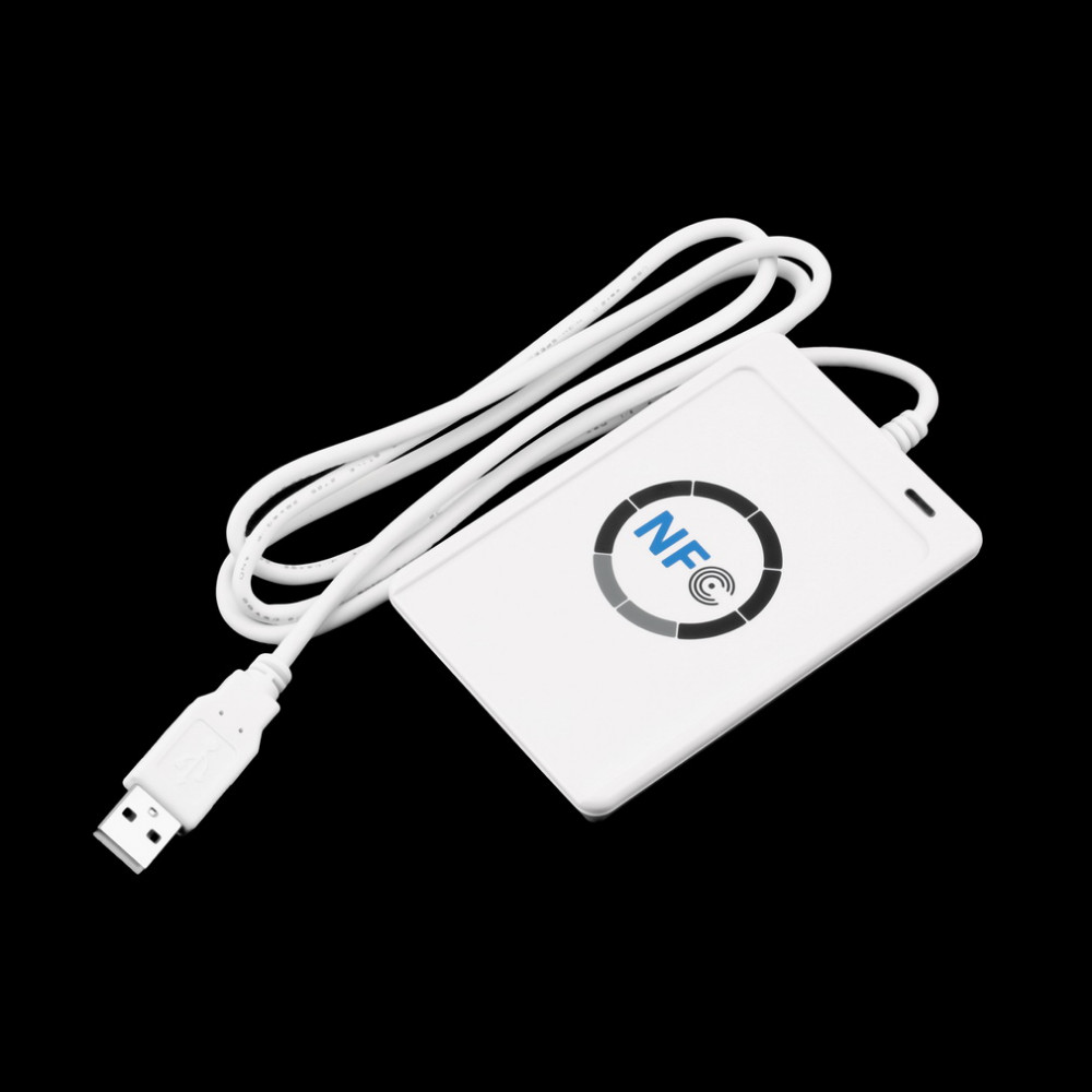 ACR122U RFID Smart Card NFC Reader Writer Copier Duplicator Writable ...