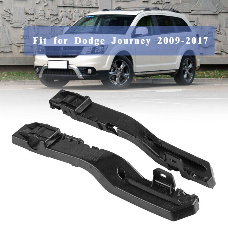 for Dodge Journey 2009-2017 2Pcs Front Bumper-Support Bracket Left & Right Side 5178410AD 5178411AD