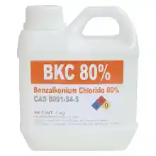 ภาพขนาดย่อของสินค้าBKC80 Benzalkonium Chloride 80% (Import from Japan) เบนซาลโคเนียมคลอไรด์ 80% (1 kg) หัวเชื้อเข้มข้น ใช้ทำน้ำยาทำความสะอาดและน้ำยาฆ่าเขื้อโรค