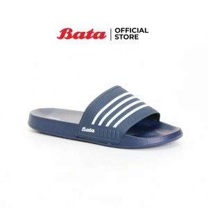 ภาพหน้าปกสินค้า*Best Seller* Bata MENS SLIPPERS รองเท้าแตะชาย แบบสวม สีน้ำเงิน รหัส 8619728 Mensandal Fashion SUMMER ที่เกี่ยวข้อง