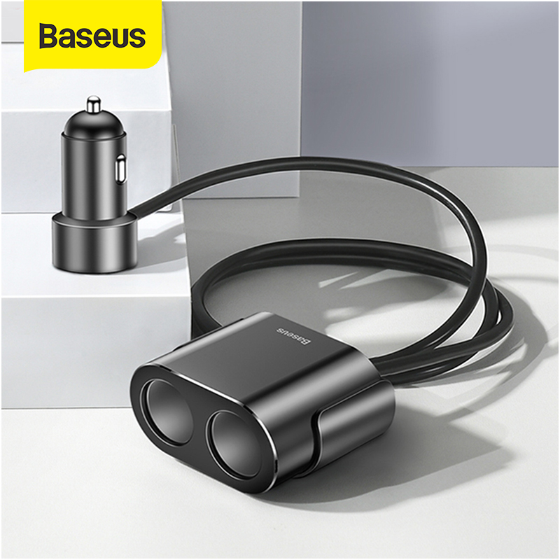 Baseus 3.1A 100W Dual USB Car Adapter CarCharger I Car Store ThaiPick